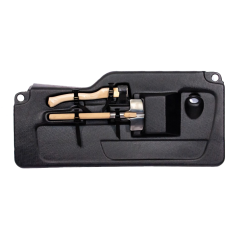 Накладка на дверь багажника B@3 2123 Chevrolet Niv@ (сапёрная лопатка+топорик)