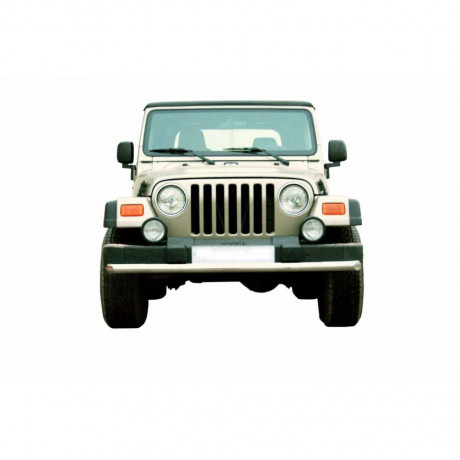 Защита переднего бампера (d63.5) для JEEP Wrangler (2002-2004)(Окрашенное) купить недорого с доставкой в Канск
