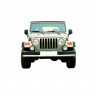 Защита переднего бампера (d63.5) для JEEP Wrangler (2002-2004)(Окрашенное) купить недорого с доставкой в Канск