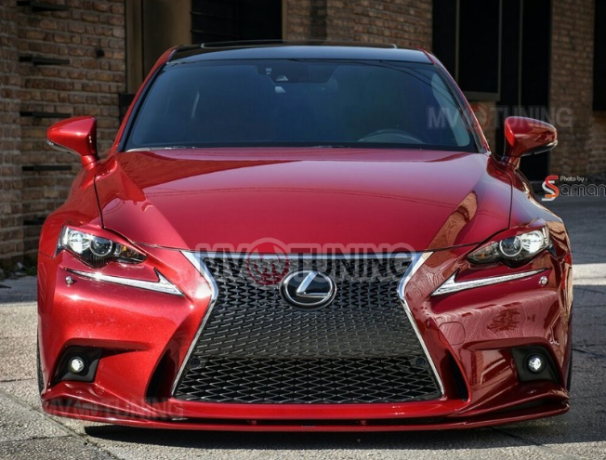 Накладки на фары (реснички) для Lexus IS 3 (2013-2016) купить недорого с доставкой в Канск