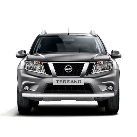 Защита переднего бампера одинарная d63мм ИСКРА (ППК) RENAULT Duster 2016-/ NISSAN Terrano 2014- купить недорого с доставкой в Канск