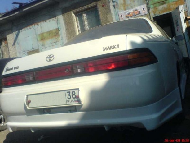 Накладка на задний бампер "TRD" Toyota Mark II (90) купить недорого с доставкой в Канск