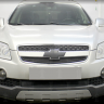 Защита радиатора "Standart" Chevrolet Captiva (2006-2011) низ, чёрная купить недорого с доставкой в Канск