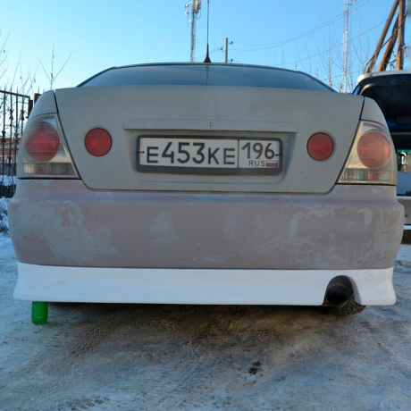 Накладка на задний бампер "VERTEX style (JDM VERSION)"для Lexus IS, Toyota Altezza купить недорого с доставкой в Канск