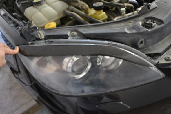 Реснички Карбоновые Mazda 3 (Hatchback) (МПС) купить недорого с доставкой в Канск