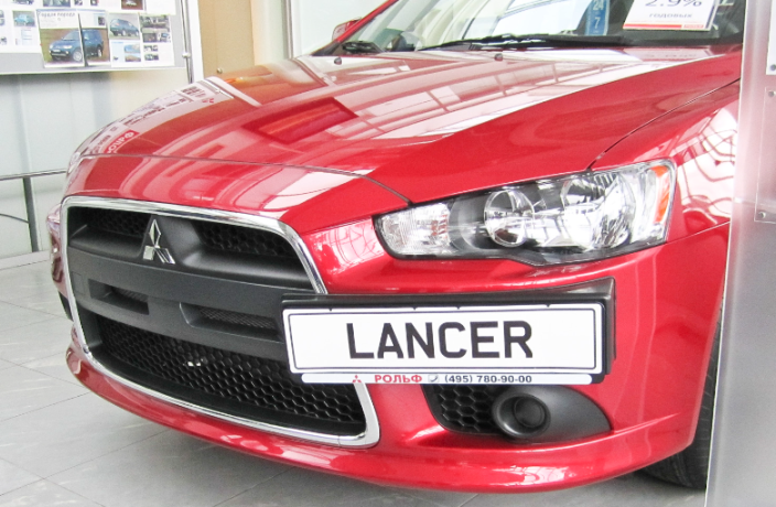 Воздуховоды радиатора в передний бампер (Цельные) для Mitsubishi Lancer X (2010-2016) купить недорого с доставкой в Канск