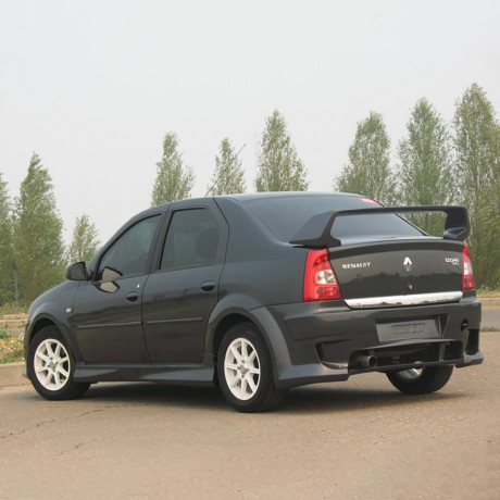 Спойлер "Power DM" для Renault Logan (фаза 2) купить недорого с доставкой в Канск