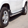 Защита порогов вогнутая d63мм (НПС) RENAULT Duster 2012-2020 / NISSAN Terrano 2014- купить недорого с доставкой в Канск