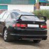 Накладка на задний бампер "Mugen" для Honda Accord (2006-2008) купить недорого с доставкой в Канск