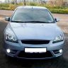 Накладки на фары (реснички) "Узкие" для Ford Focus 2 (2004-2008) купить недорого с доставкой в Канск