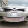 Защита радиатора "Standart" Nissan Almera хром купить недорого с доставкой в Канск