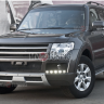 Бампер передний (в сборе) "Broomer Design" для Mitsubishi Pajero 4 (2006-2015) купить недорого с доставкой в Канск