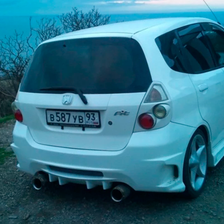 Бампер задний "Luckystar" для Honda Fit GD купить недорого с доставкой в Канск