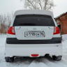 Накладка на задний бампер "Mugen style" для Hyundai Getz рестайлинг (2004-2007 г.в.) купить недорого с доставкой в Канск