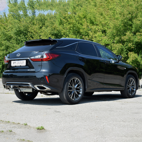 ТСУ /съемный квадрат/ с НЕРЖ накладкой LEXUS RX (кроме Long) 2015-2019/ F-Sport 2015-2019 купить недорого с доставкой в Канск