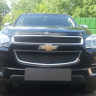 Защита радиатора "Standart" Chevrolet Trailblazer (2012-2015) чёрная купить недорого с доставкой в Канск