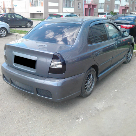 Бампер задний "Sport" Hyundai Accent 2 купить недорого с доставкой в Канск