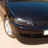 Накладки на фары (реснички) широкие "Эво" для Mitsubishi Lancer 9 (2003-2009) купить недорого с доставкой в Канск