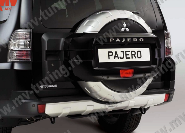 Бокс запасного колеса не окрашенный и прошитый для Mitsubishi Pajero IV (2006-2014) купить недорого с доставкой в Канск