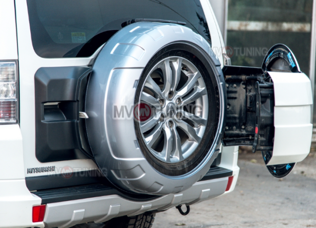 Бокс запасного колеса не окрашенный и прошитый для Mitsubishi Pajero IV (2006-2014) купить недорого с доставкой в Канск