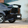 Накладка на задний бампер "Zodiak" для Mitsubishi Lancer 10 (2007-2016), 1 труба купить недорого с доставкой в Канск