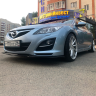 Сплиттер на передний бампер "KENSTYLE" на Mazda 6 GH Рестайлинг (2011-2013) купить недорого с доставкой в Канск