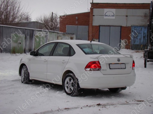 Спойлер высокий для VW Polo Sedan (2010-2020) купить недорого с доставкой в Канск