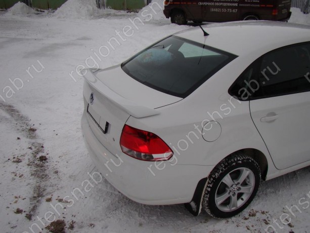 Спойлер высокий для VW Polo Sedan (2010-2020) купить недорого с доставкой в Канск