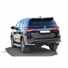 Защита порогов «Труба» (d40) для Toyota Fortuner (2017-н.в.)(Окрашенное) купить недорого с доставкой в Канск