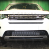 Защита радиатора "Standart" Land Rover Discovery Sport (2014-2019) чёрная купить недорого с доставкой в Канск