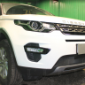 Защита радиатора "Standart" Land Rover Discovery Sport (2014-2019) чёрная купить недорого с доставкой в Канск