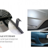Защита радиатора "Standart" Land Rover Discovery Sport (2014-2019) чёрная купить недорого с доставкой в Канск