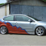 Накладки на пороги "Lord" для Ford Focus 2 (2004-2011) купить недорого с доставкой в Канск