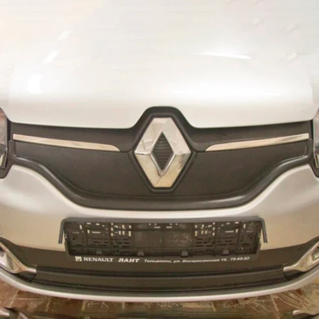 Заглушка в проем переднего бампера на зиму "АртФорм" для Renault Logan (2014-н.в.) купить недорого с доставкой в Канск