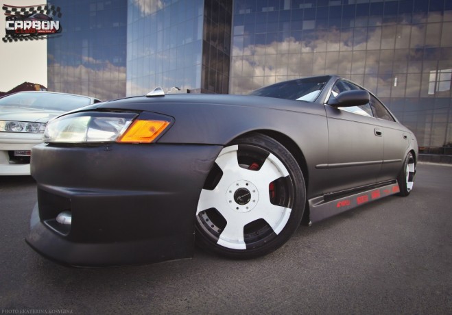 Накладки на пороги "AMS" Toyota Mark II (90) купить недорого с доставкой в Канск