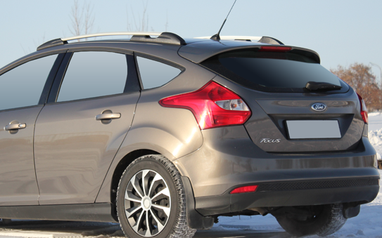 Рейлинги для Ford Focus III (2011-2019) хэтчбек Чёрный купить недорого с доставкой в Канск
