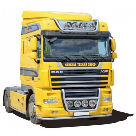 Защита порогов для DAF FT XF105.410-460 (2008-2013)(Окрашенное) купить недорого с доставкой в Канск