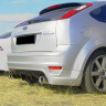 Диффузор заднего бампера "Sport" для Ford Focus 2 (хэтчбек) 3-5D (2004-2008) купить недорого с доставкой в Канск