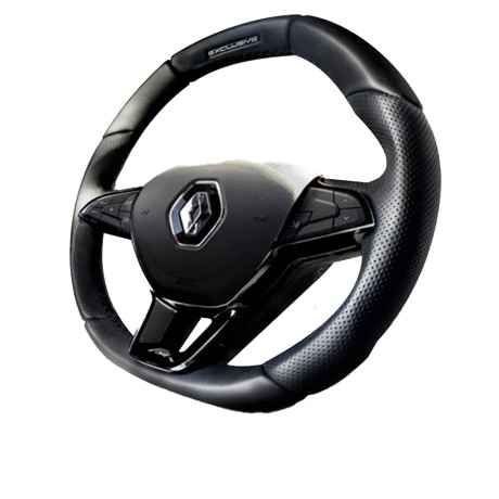 Анатомическое рулевое колесо для Renault Arkana, Duster 2, Kaptur 2, со вставками из алькантары купить недорого с доставкой в Канск