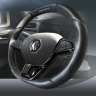 Анатомическое рулевое колесо для Renault Arkana, Duster 2, Kaptur 2, со вставками из алькантары купить недорого с доставкой в Канск