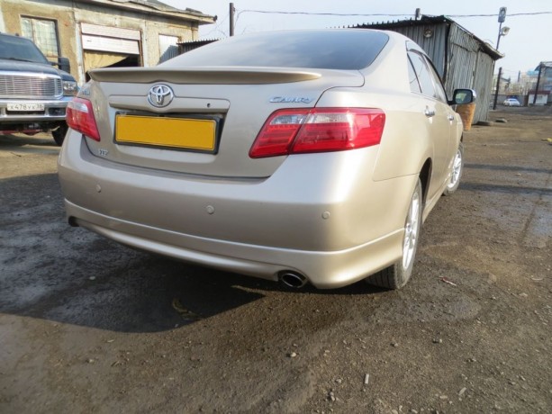 Накладка на задний бампер "Sport Edition" Toyota Camry (40) купить недорого с доставкой в Канск