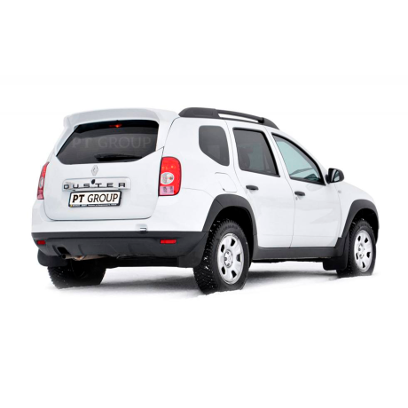 Защита порогов (ABS) "Чистые штаны" Renault Duster (2012-2020 г.в.) купить недорого с доставкой в Канск
