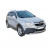 Защита переднего бампера «Труба двойная» (d63,5) для Opel Antara (2006-2011)(Окрашенное)
