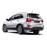Защита заднего бампера угловая d63мм (НПС) KIA Sorento (2014-2020 г.в.) купить недорого с доставкой в Канск