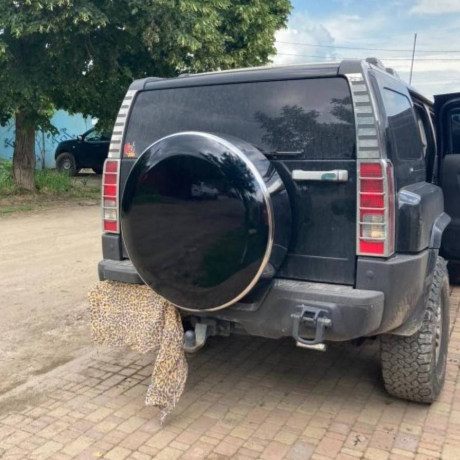 Защитный бокс для запасного колеса Hummer H2, H3 купить недорого с доставкой в Канск