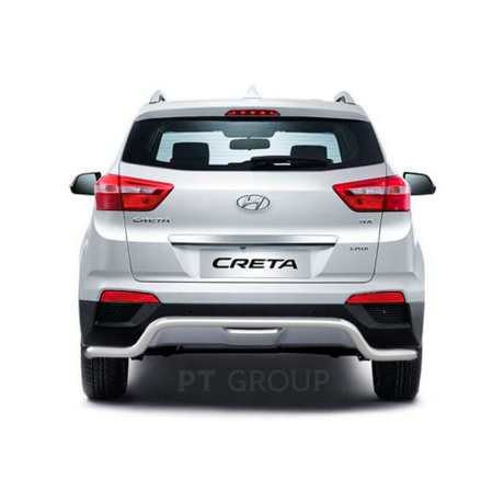 Защита заднего бампера d51мм "Волна" (НПС) HYUNDAI Creta (2016-2020 г.в.) купить недорого с доставкой в Канск