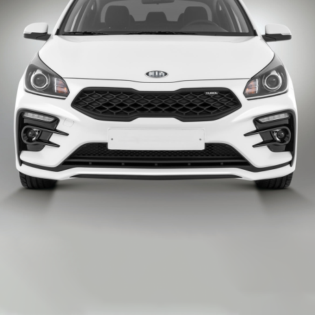 Бампер передний "Kudos Romb" для Kia Rio (2017-2020) купить недорого с доставкой в Канск