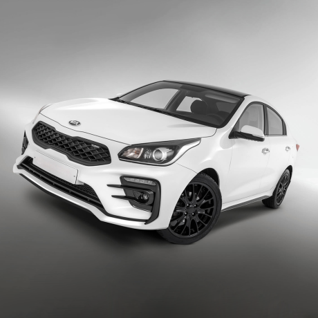Бампер передний "Kudos Romb" для Kia Rio (2017-2020) купить недорого с доставкой в Канск