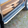 Защита порогов с алюм. площадкой d51мм «Эстонец» (НПС) Renault Duster (2012-2020), Nissan Terrano (2014-) купить недорого с доставкой в Канск