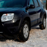 Молдинги дверей №2 "КАРТ" для Renault Duster дорестайлинг до 2015 г.в. (без комплектации) купить недорого с доставкой в Канск